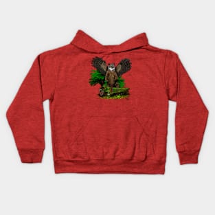 Owl Bear Kids Hoodie